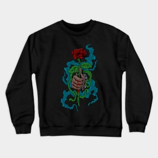 rose blood Crewneck Sweatshirt